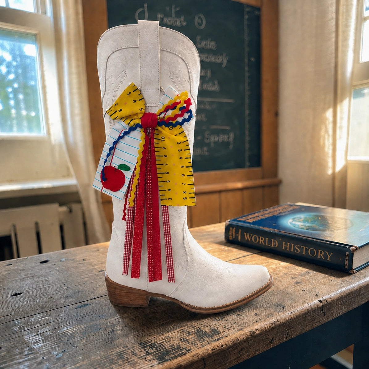 Teacher Boot Ribbons *PREORDER*