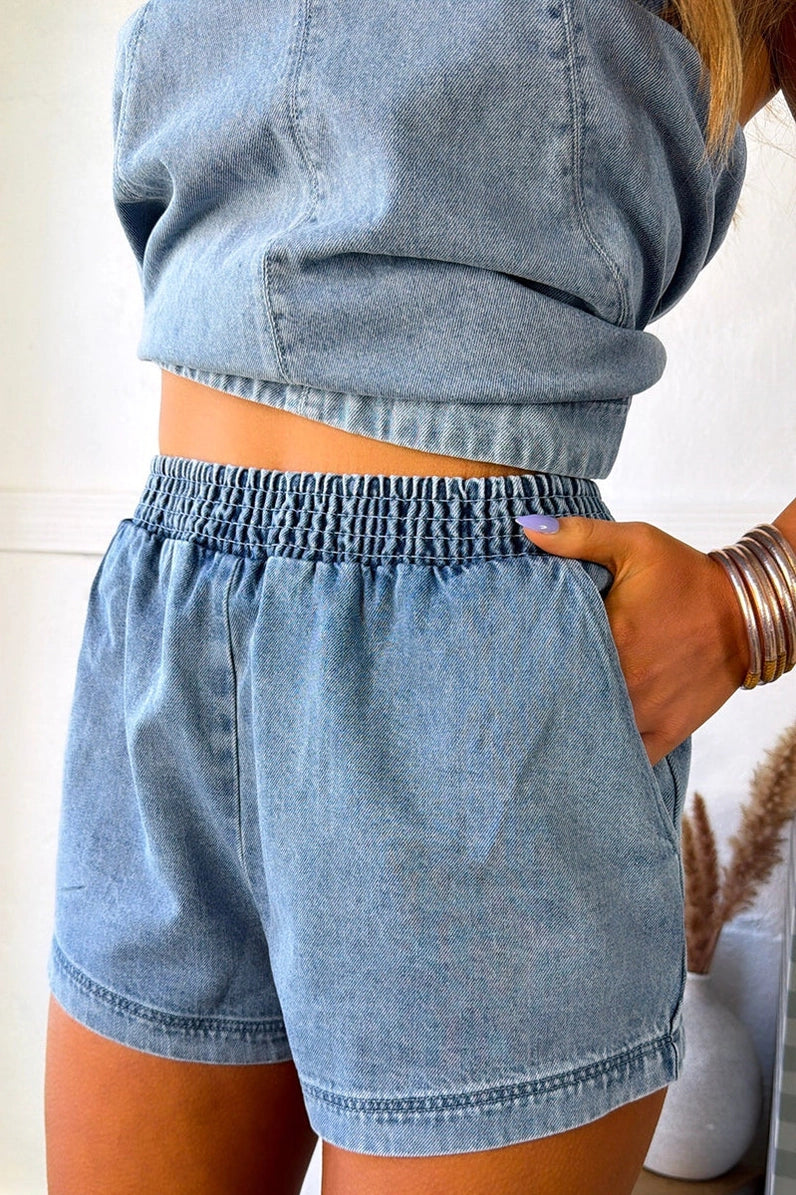Denim Romper *PREORDER*