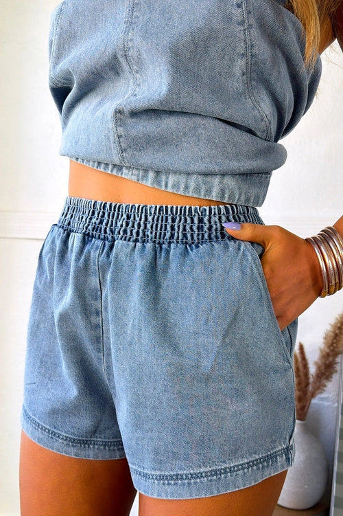 Denim Romper *PREORDER*