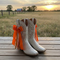 Spirit Boot Ribbons - Orange *PREORDER*
