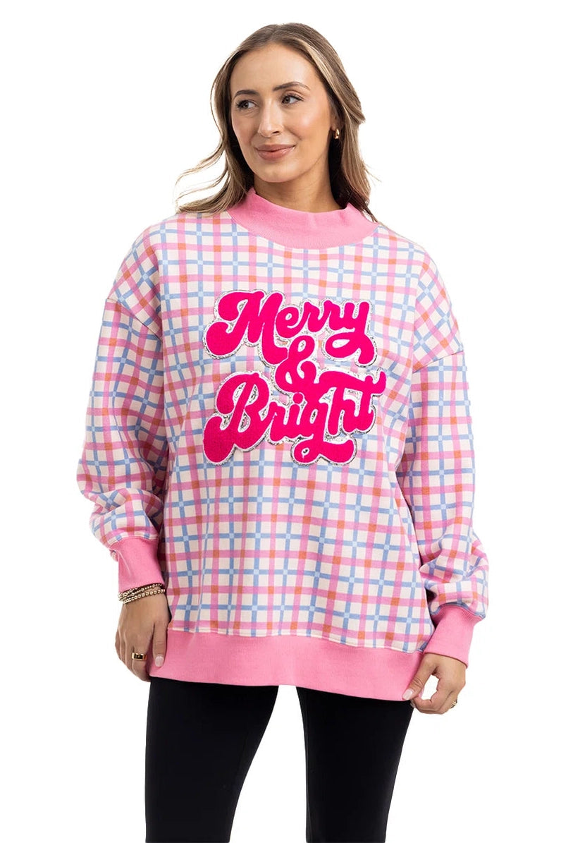 Merry & Bright Mockneck Sweater *PREORDER*