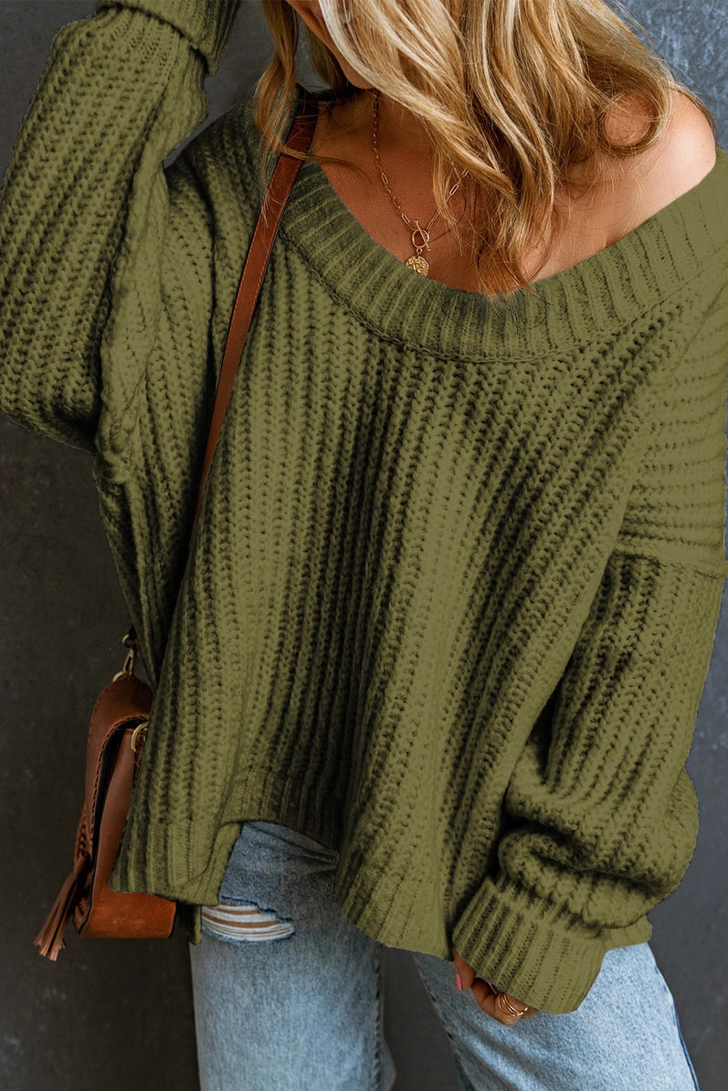 Ribbed Oversized Sweater *PREORDER*