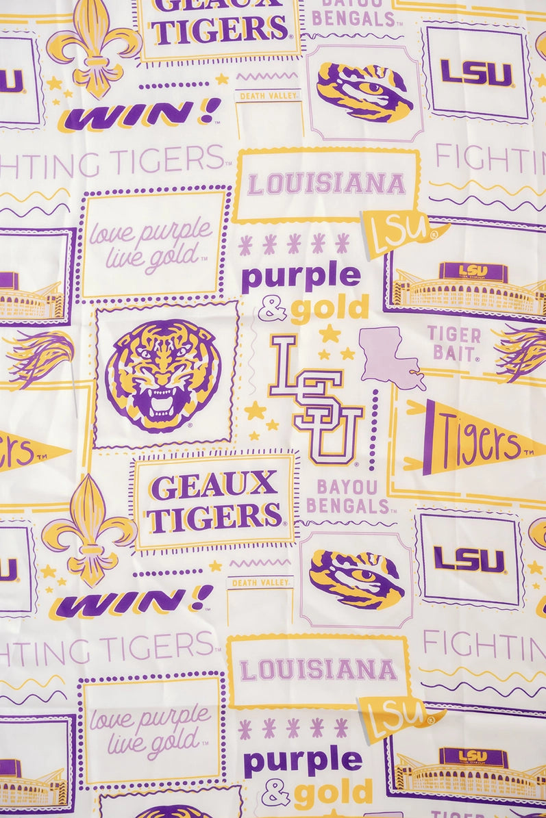 LSU Silk Scarf *PREORDER*