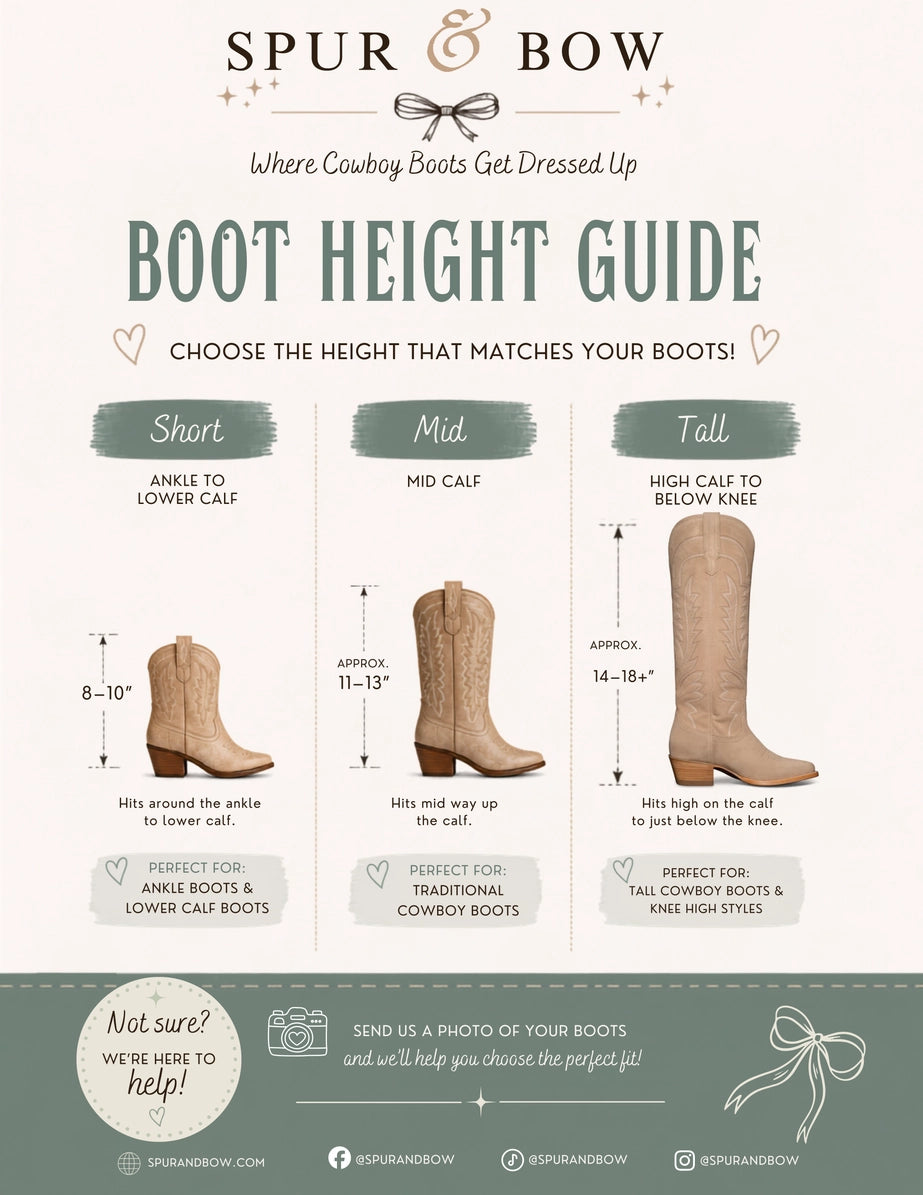 Denim Boot Ribbons *PREORDER*