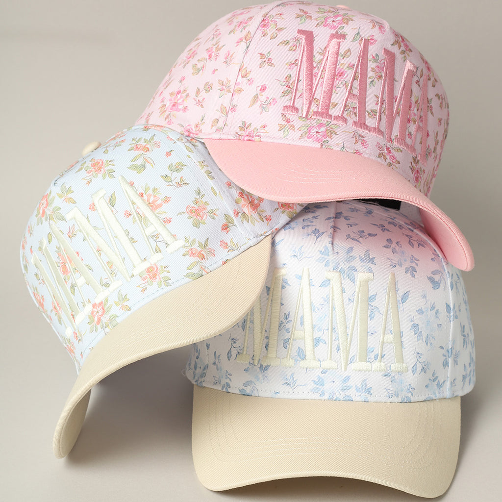 MAMA Trucker Floral Hat *PREORDER*